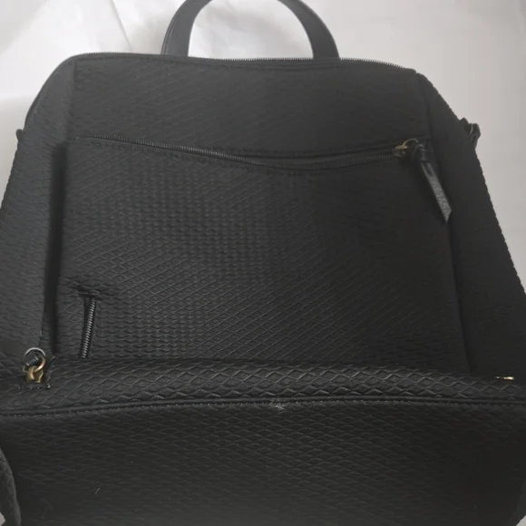 Elliott Lucca Black Neoprene Backpack